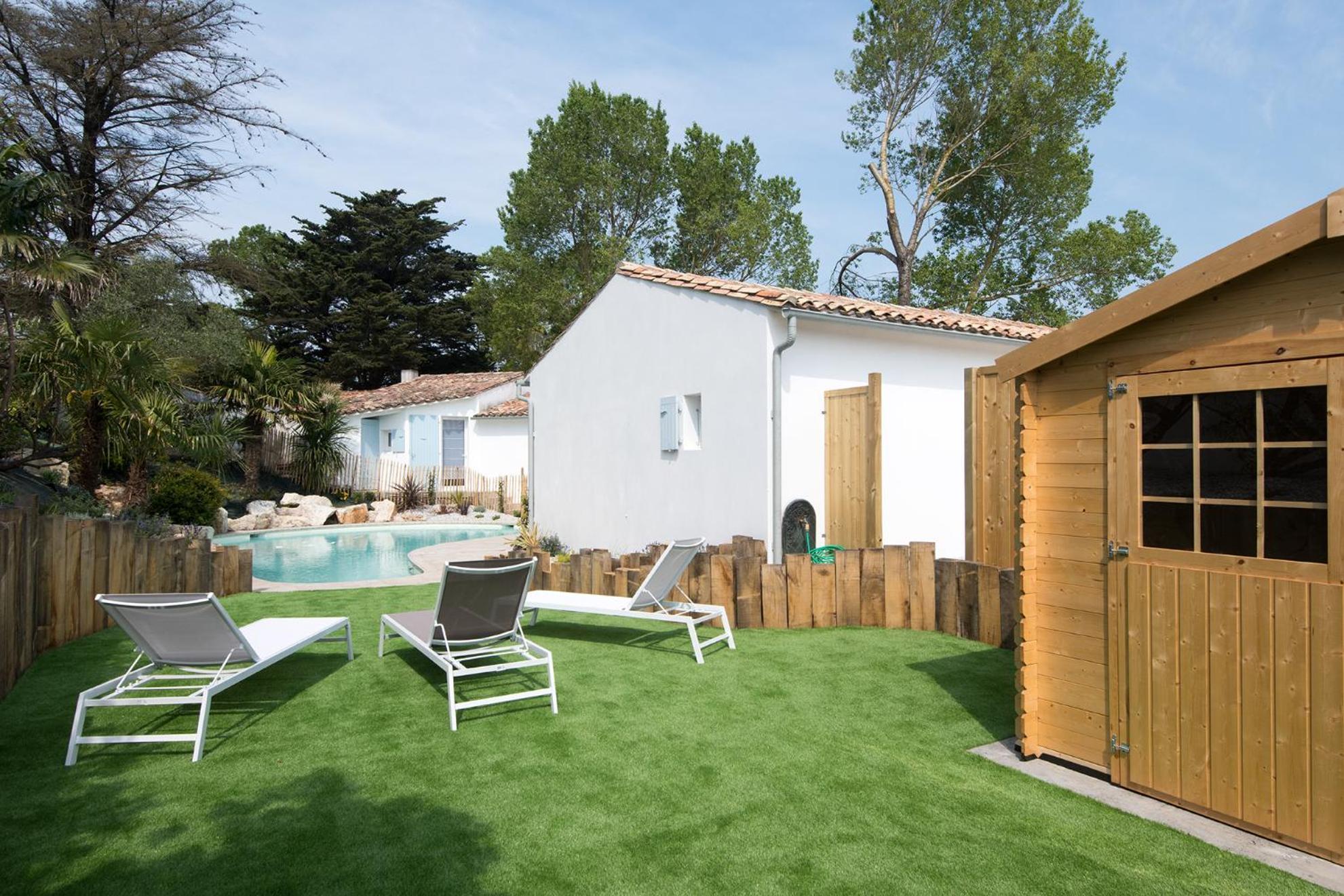 Tres Belle Villa Avec Piscine Le Bois-Plage-en-Ré Exteriér fotografie